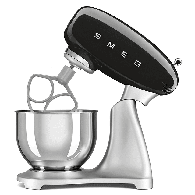 Batedeira com Taça Smeg, Preto SMF04BLEU