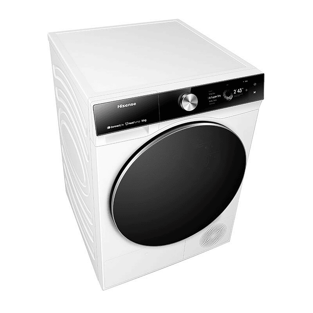 Máquina de Secar roupa 10Kg Hisense DH7S107BW