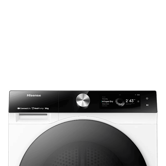 Máquina de Secar roupa 10Kg Hisense DH7S107BW