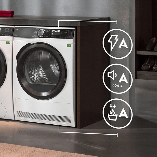 Máquina de Secar roupa 9Kg AEG TR939V4PB