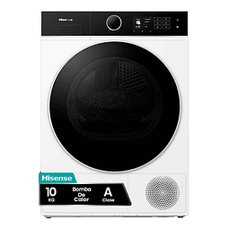 Máquina de Secar roupa 10Kg Hisense DH5I104BWAB