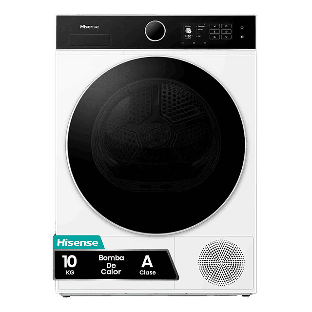 Máquina de Secar roupa 10Kg Hisense DH5I104BWAB