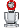 Batedeira com Taça SMEG Anni 50 SMF02RDEU (4.8 L - 800 W - 5 acessórios)