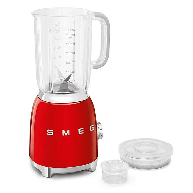 Liquidificador SMEG BLF01RDEU (800 W - 1.5 L - Vermelho)