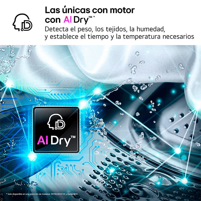 Máquina de Secar Roupa 9Kg LG RHX5009TBB