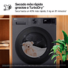 Máquina de Secar Roupa 9Kg LG RHX5009TBB