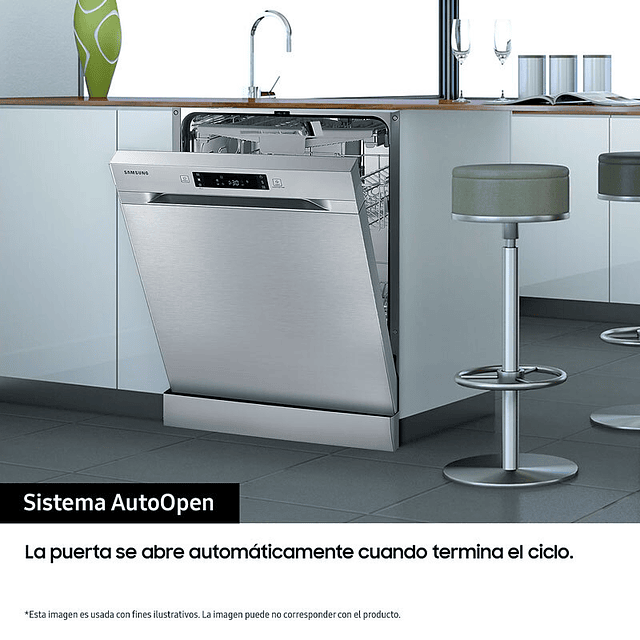 Máquina lavar louça Samsung DW60A6092FS/ET, livre instalação