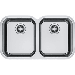 Lava Louça de cuba dupla Smart SRX 120-34-34, Instalação inferior