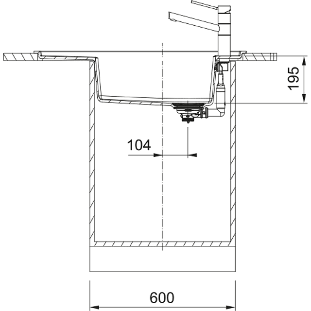 Lava Louça Fresno FSG 611-88 Preto, reversível, encastre