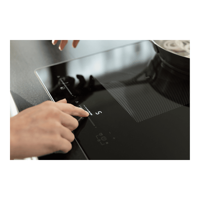 Placa de Indução com exaustor FMY 839 HE, Mythos 2Gether Glass, Classe A+