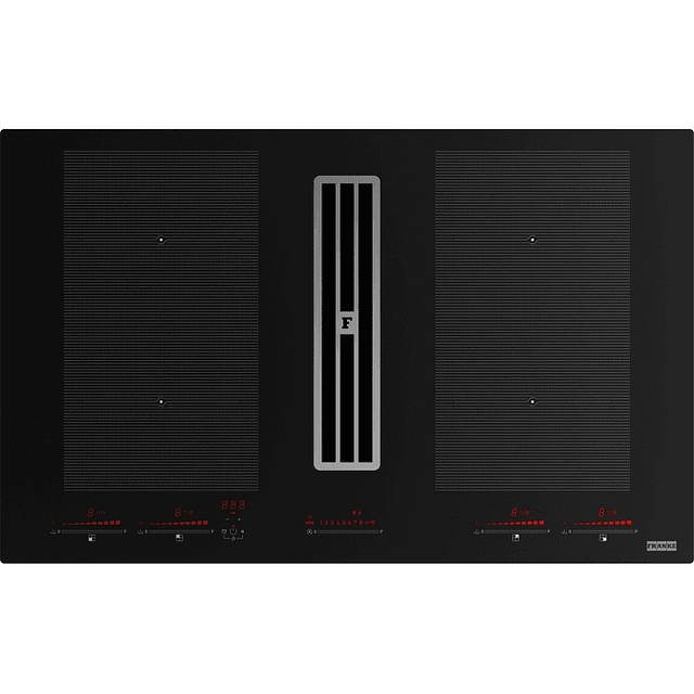 Placa de indução com exaustor FMA 8391R HI, Maris 2Gether Steel, 83x52cm, Classe A+