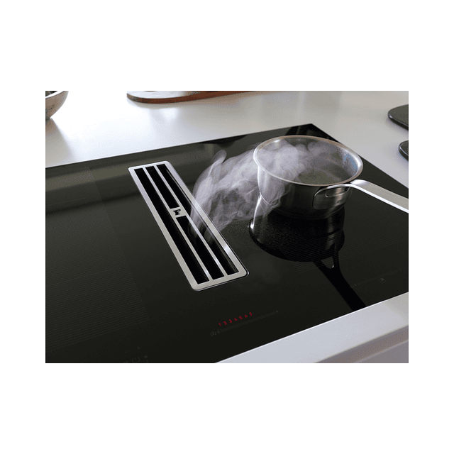 Placa de indução com exaustor FMA 8391R HI, Maris 2Gether Steel, 83x52cm, Classe A+