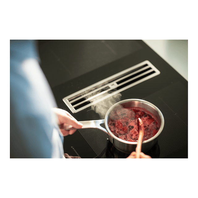 Placa de indução com exaustor FMA 8391R HI, Maris 2Gether Steel, 83x52cm, Classe A+