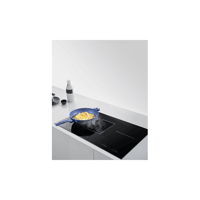 Placa de indução com exaustor FMY 839 HI, Mythos 2Gether, 83x52cm, Classe A++