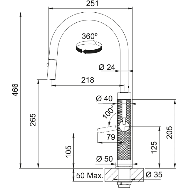 Mist. Franke Mythos Masterpiece J Antracite