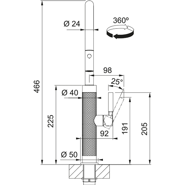 Mist. Franke Mythos Masterpiece J Antracite