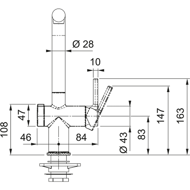 Mist. Franke Active Twist Duche Aço Black Matt