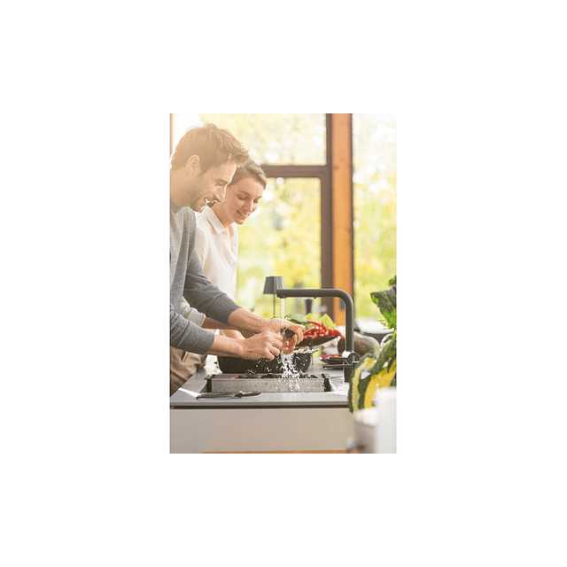 Mist. Franke Active Twist Duche Aço Black Matt