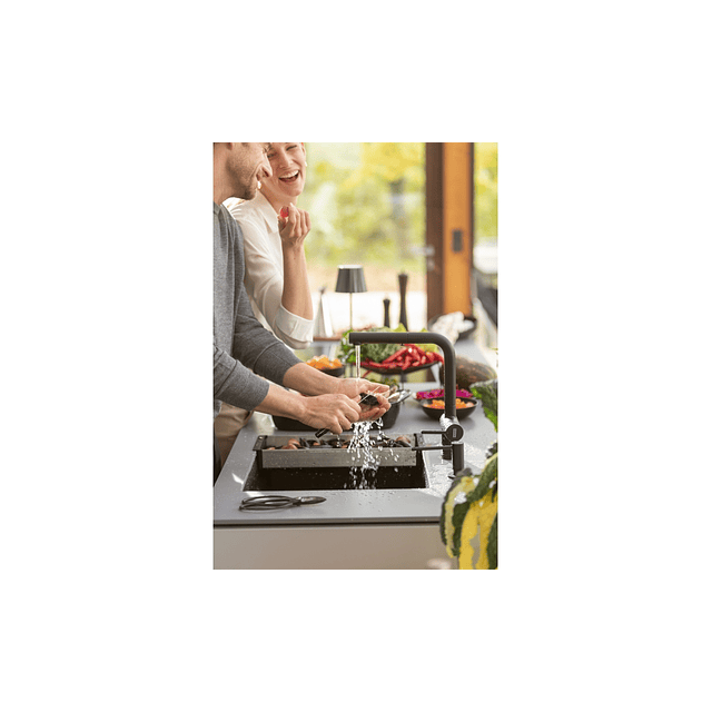 Mist. Franke Active Twist Duche Aço Black Matt