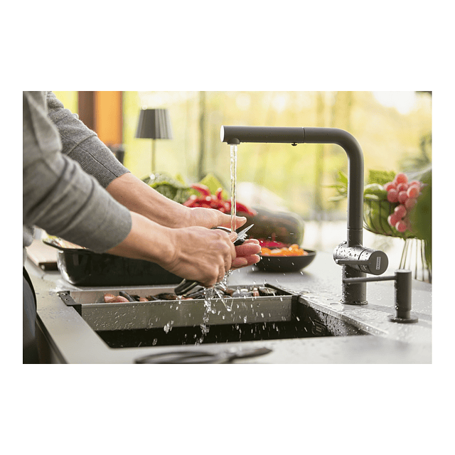 Mist. Franke Active Twist Duche Aço Black Matt