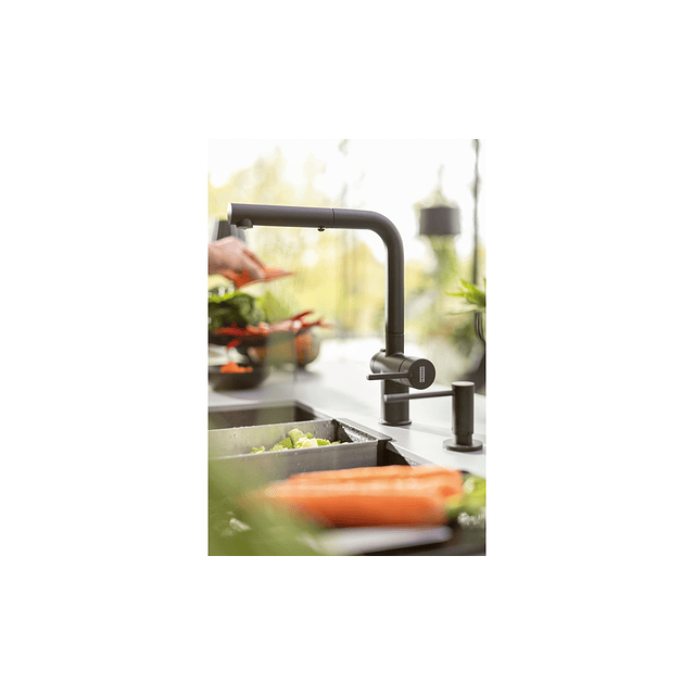 Mist. Franke Active Twist Duche Aço Black Matt