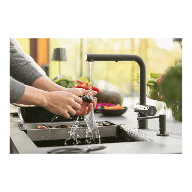 Mist. Franke Active Twist Duche Aço Black Matt