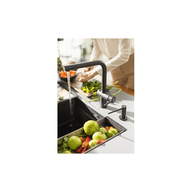 Mist. Franke Active Twist Duche Aço Black Matt