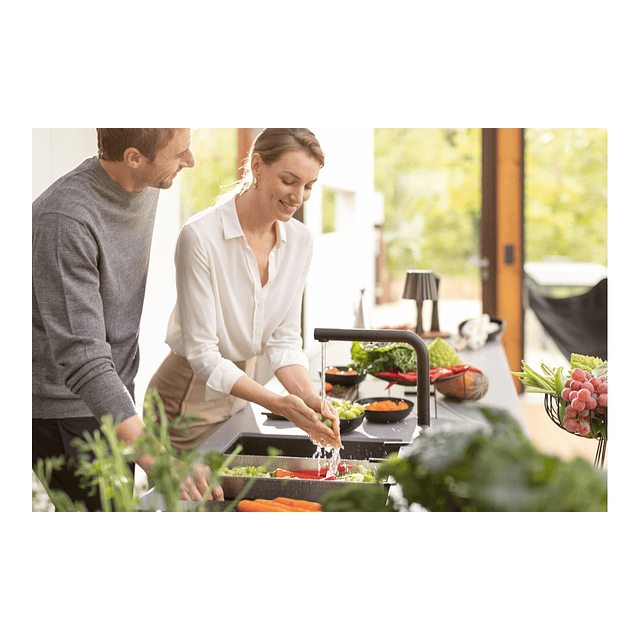 Mist. Franke Active Twist Duche Aço Black Matt