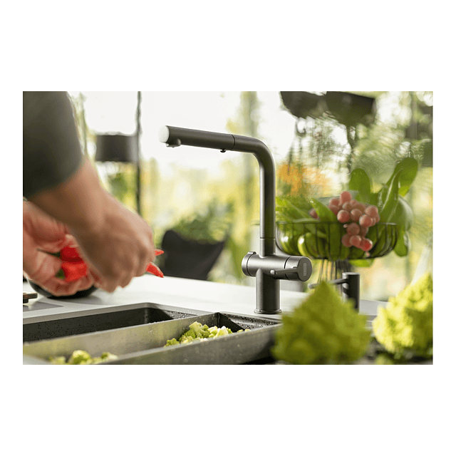 Mist. Franke Active Twist Duche Aço Black Matt