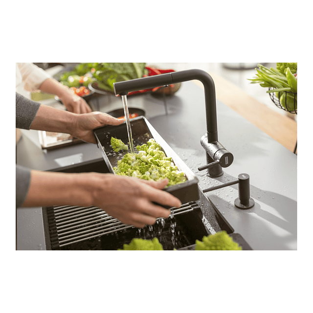 Mist. Franke Active Twist Duche Aço Black Matt