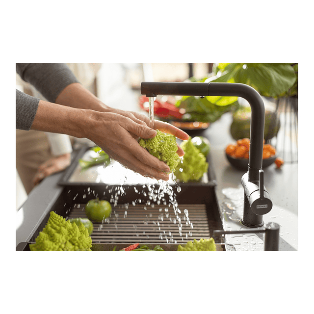 Mist. Franke Active Twist Duche Aço Black Matt