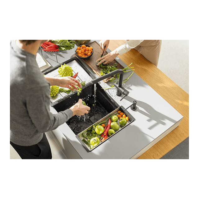 Mist. Franke Active Twist Duche Aço Black Matt