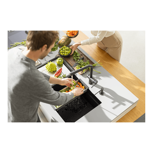 Mist. Franke Active Twist Duche Aço Black Matt