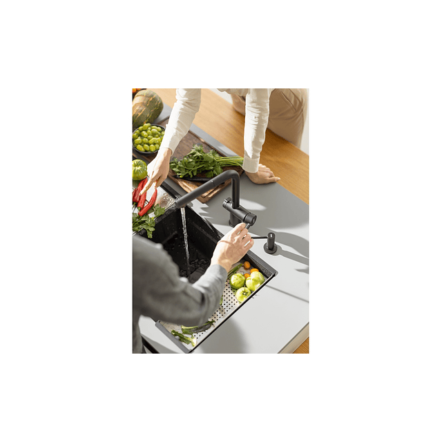 Mist. Franke Active Twist Duche Aço Black Matt