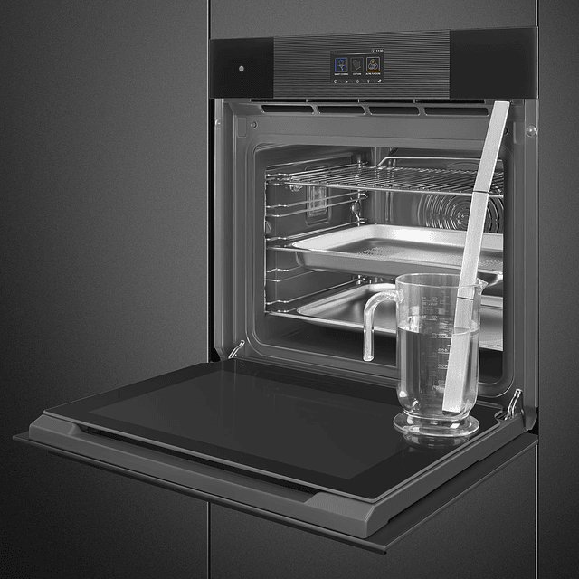 Forno Steam100Pro, Linea, Preto, 60x60cm SO6104S4PB3