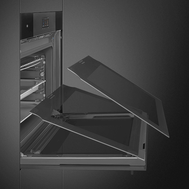 Forno Steam100Pro, Linea, Preto, 60x60cm SO6104S4PB3