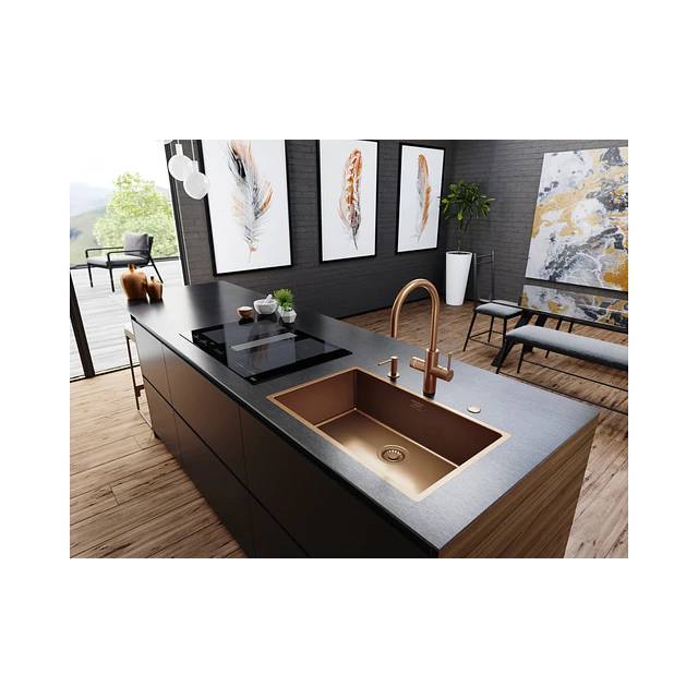 Placa de indução com exaustor Franke FMY 8391 HI, 83x52cm