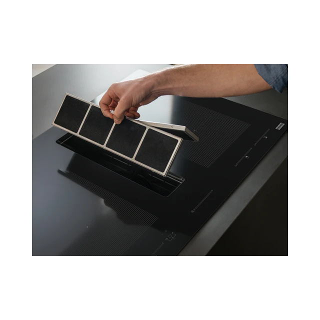 Placa de indução com exaustor Franke FMY 8391 HI, 83x52cm