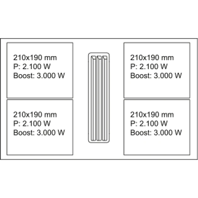 Placa de indução com exaustor Franke FMY 8391 HI, 83x52cm