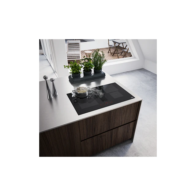 Placa de indução com exaustor Franke FMA 8381 HI, 83x52cm