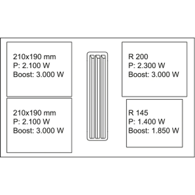 Placa de indução com exaustor Franke FMA 8381 HI, 83x52cm
