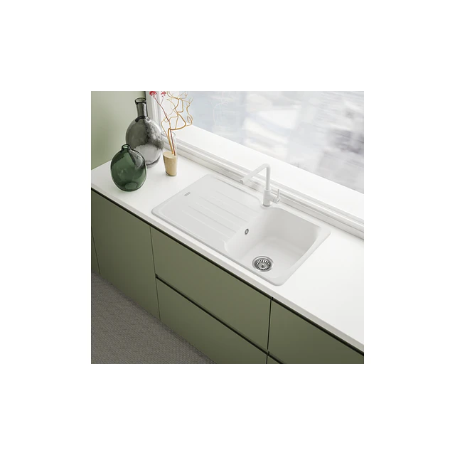 Misturadora Lina L duche Branco Polar