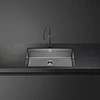 Misturadora, Inox preto, com duche MID6DKX