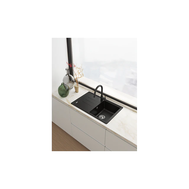 Mist Lina J duche Black Matt