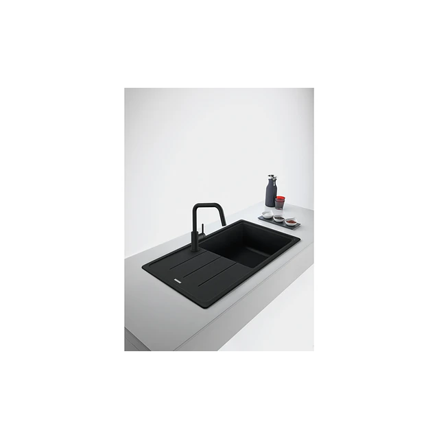 Misturadora Lina U duche Black Matt