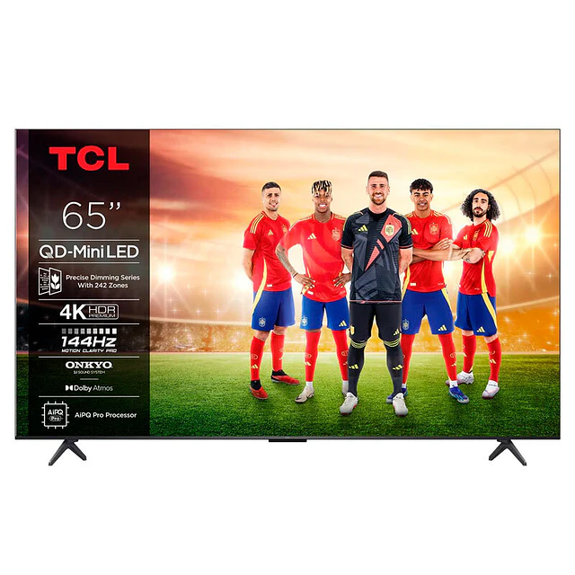 TV 4K QLED MiniLED 164cm - 65'' TCL 65C6K