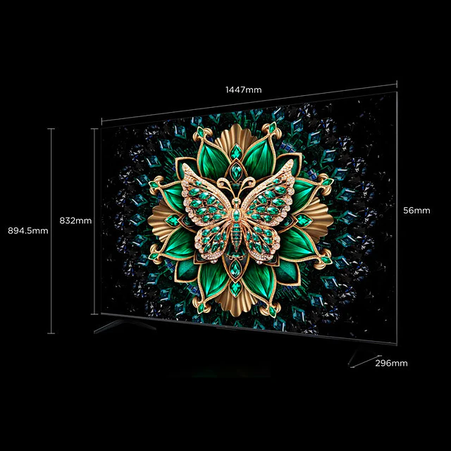 TV 4K QLED MiniLED 164cm - 65'' TCL 65C6K