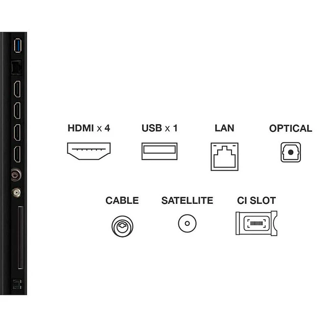TV 4K QLED MiniLED 164cm - 65'' TCL 65C7K