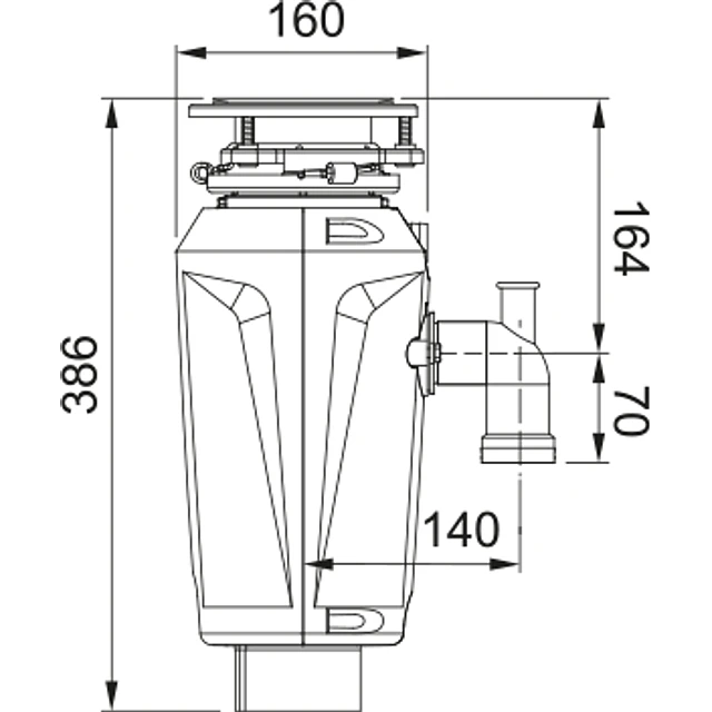 Triturador SLIM 125 (1,25 HP)