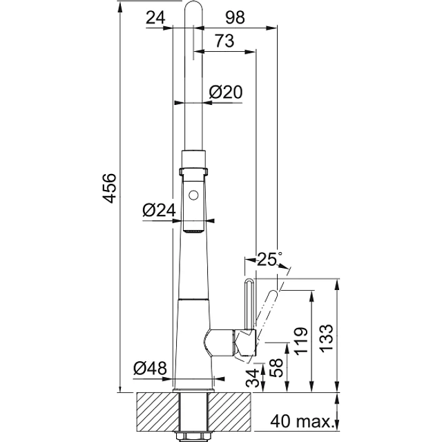 Misturadora Icon Semi-Pro Black Matt